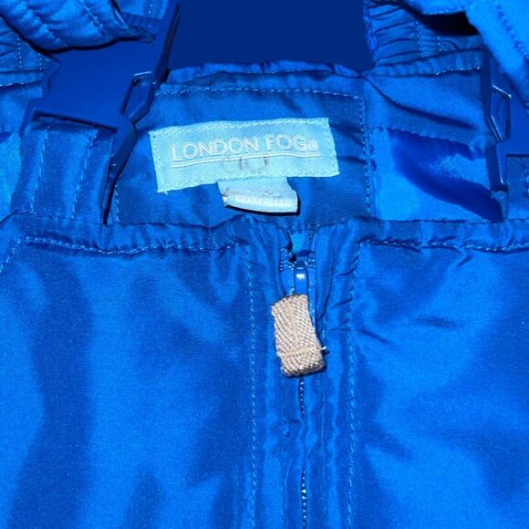 LONDON FOG Baby Unisex Classic Snow Bib Ski Snowsuit Size 18 Months - Picture 3 of 7